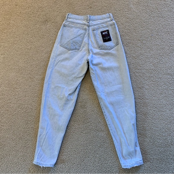 1990s Faded Distressed Zena Jeans. - Picture 2 of 13